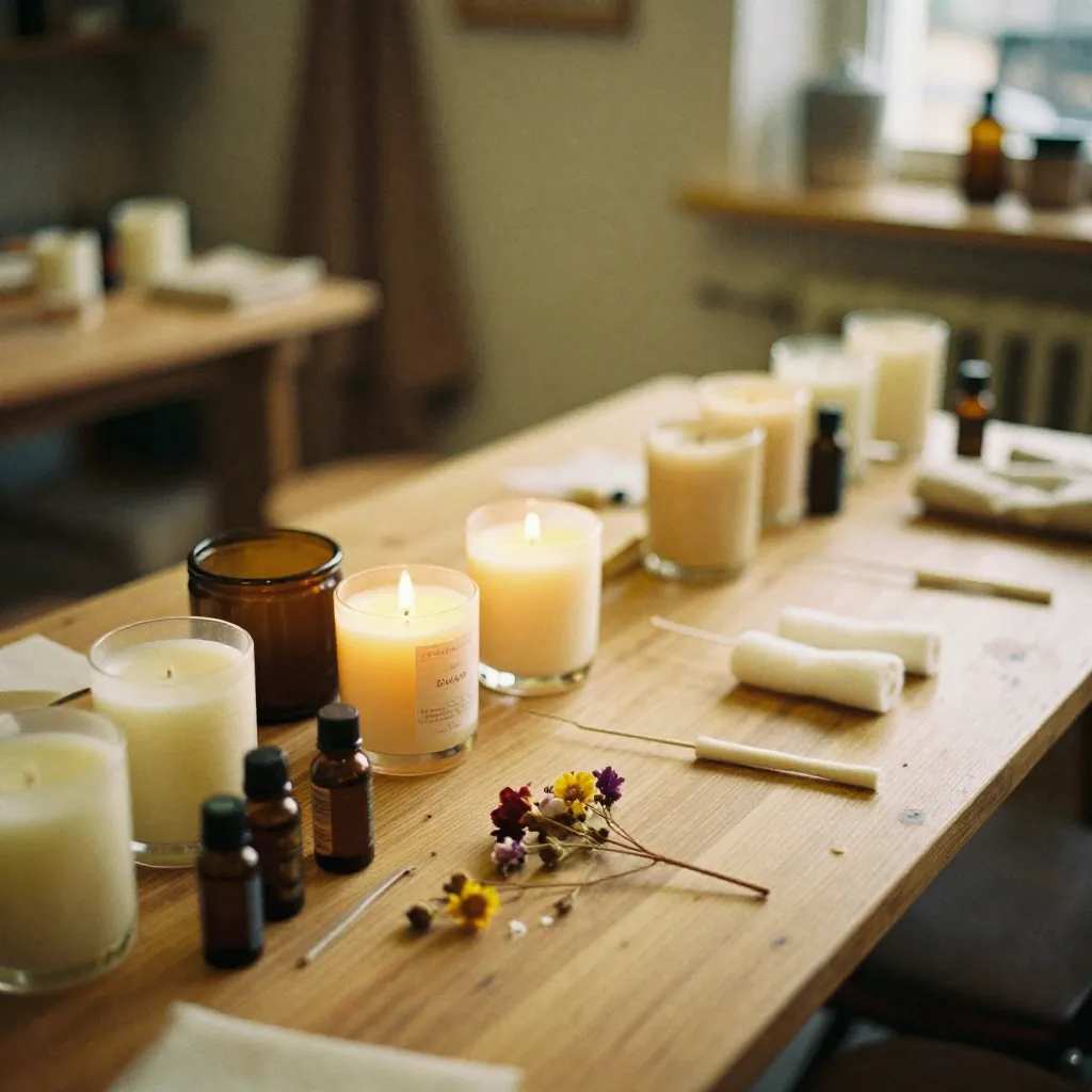 Herbstliches Blumenarrangement