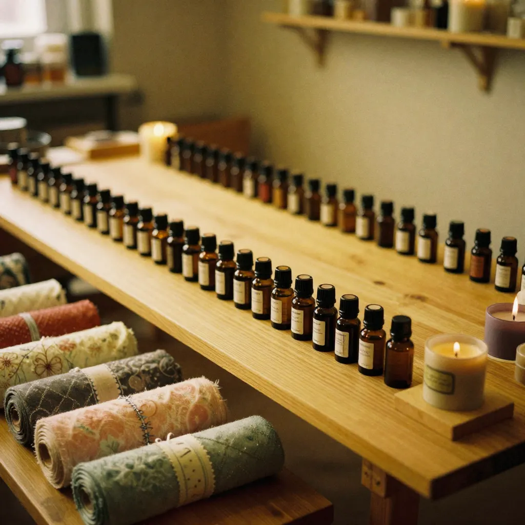 Herbstkomposition mit Beeren